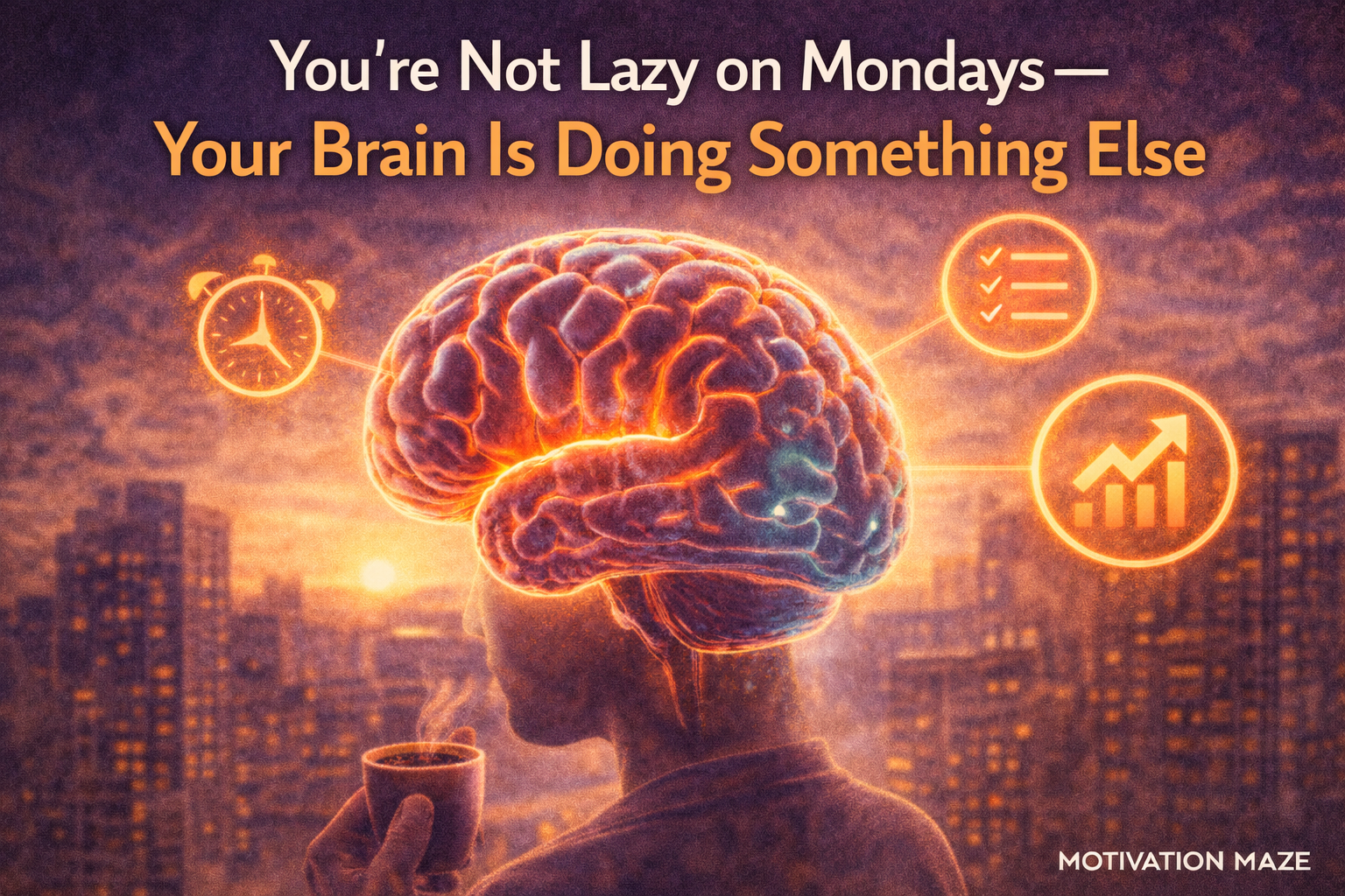 You’re Not Lazy on Mondays Your Brain Is Doing Something Else